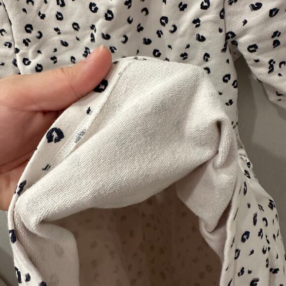 Janie and Jack JJ Sport Leopard Half-Zip Dress - Picture 6 of 9